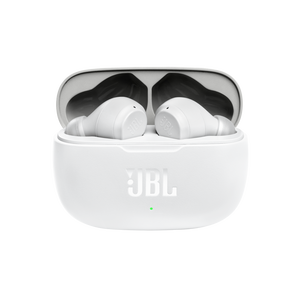 JBL Wave 200TWS - White - True Wireless Earbuds - Detailshot 4